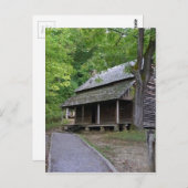 Cades Cove Cabin Postkarte (Vorne/Hinten)