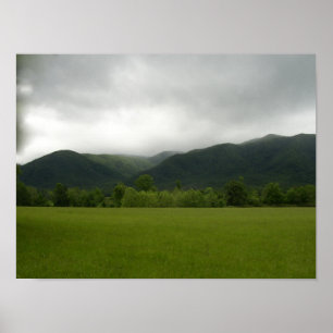 Cades Cove, Great Smoky Mountains NP, TN Poster
