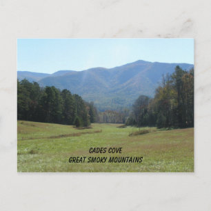 Cades Cove Great Smoky Mountains Postkarte