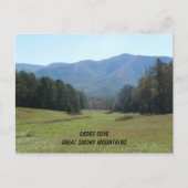 Cades Cove Great Smoky Mountains Postkarte (Vorderseite)
