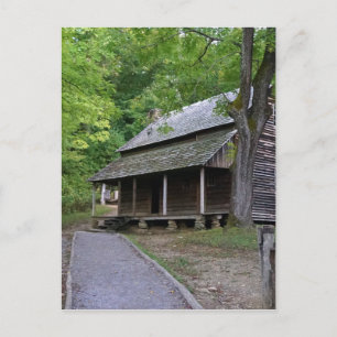Cades Cove-Hütte Postkarte