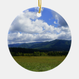 Cades Cove Keramik Ornament