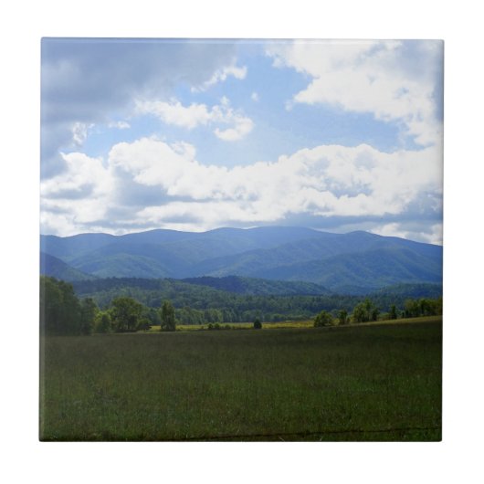 Cades Cove Sky Fliese (Vorderseite)