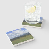 Cades Cove Steinuntersetzer (Seitenansicht)