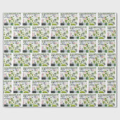 Cadet Collection Military Wrapping Paper Geschenkpapier (Flach)