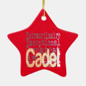 Cadet Extraordinaire Keramik Ornament (Hinten)
