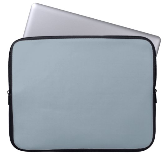 Cadet Gray Laptopschutzhülle (Vorderseite)