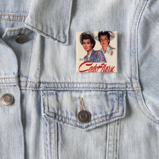 Cadet Nurse Button (Beispiel)