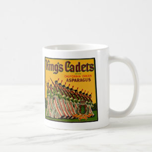 Cadets Asparagus Label Königs Kaffeetasse