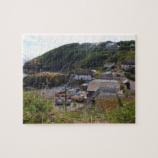 Cadgwith Cornwall Fotografie Puzzle (Horizontal)