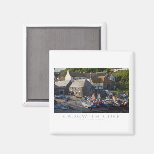 Cadgwith Cove Magnet (Vorderseite/Rückseite)