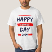 Cadic Happy Vatertag 2024 T-Shirt (Vorderseite)