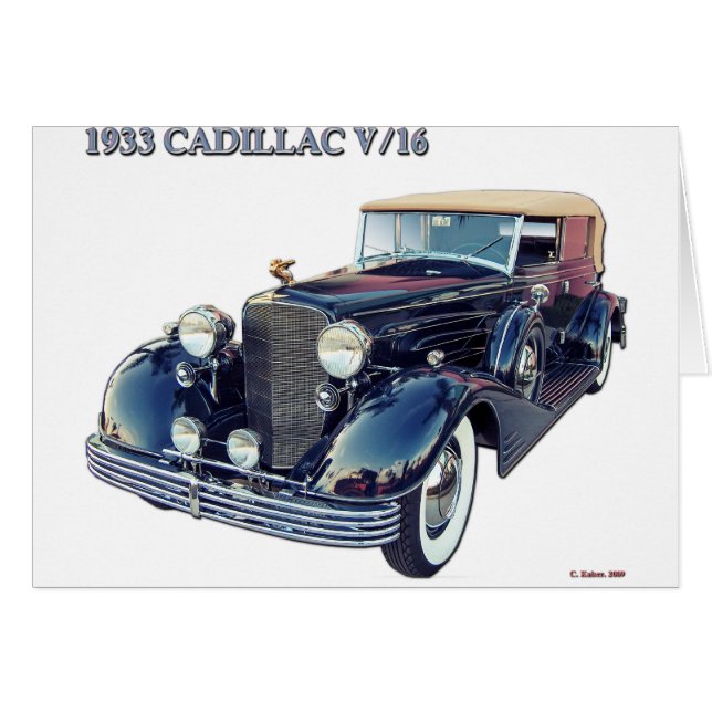 CADILLAC 1933 V/16 #2 (Vorderseite (Horizontal))