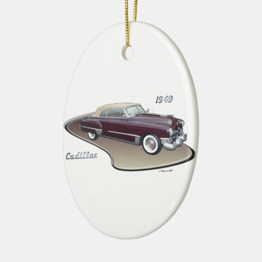 CADILLAC 1949 KERAMIKORNAMENT (Links)