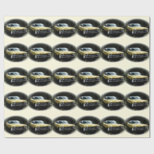 Cadillac 1959 geschenkpapier (Flach)