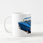 Cadillac-Blau-Auto 1959 Kaffeetasse (Links)