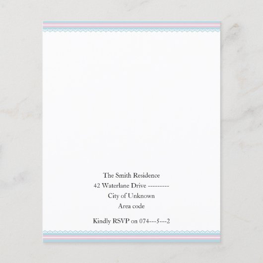 Cadillac Car Baby an Bord (Rückseite)