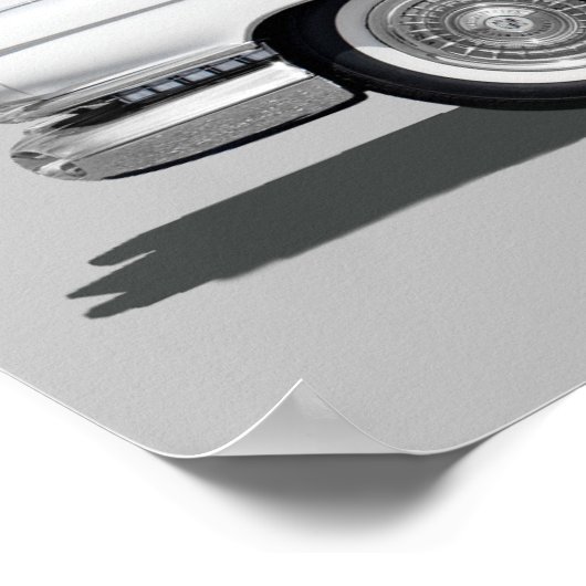 Cadillac Car Poster (Ecke)