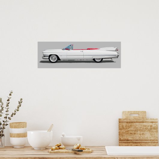 Cadillac Car Poster (Küche)