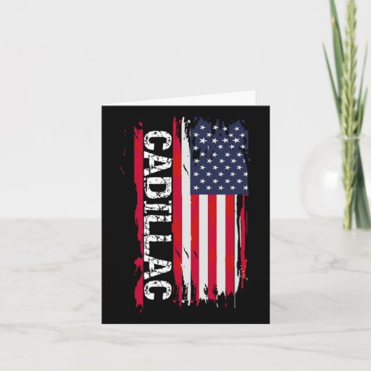 Cadillac City Karte (Vorderseite)