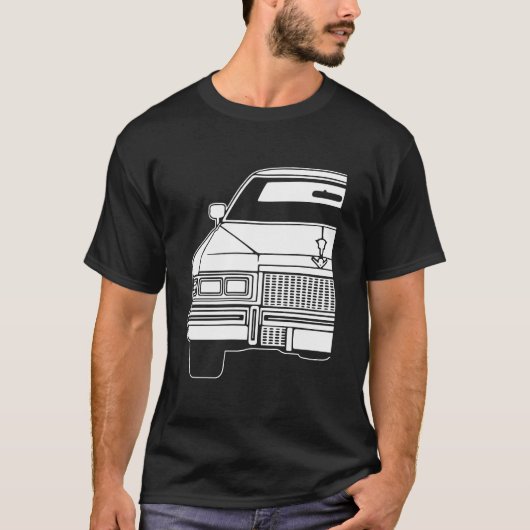 Cadillac Coupe De Ville Oldtimer T-Shirt (Vorderseite)