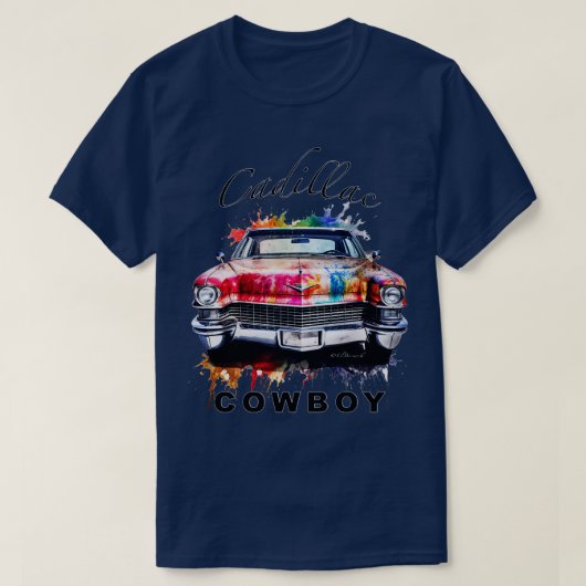 Cadillac Cowboy T-Shirt (Design vorne)