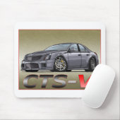 Cadillac CTS_V Mousepad (Mit Mouse)