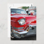 Cadillac der 50er Jahre Postkarte (Vorne/Hinten)