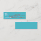 Cadillac - dünn mini visitenkarte (Vorne/Hinten)