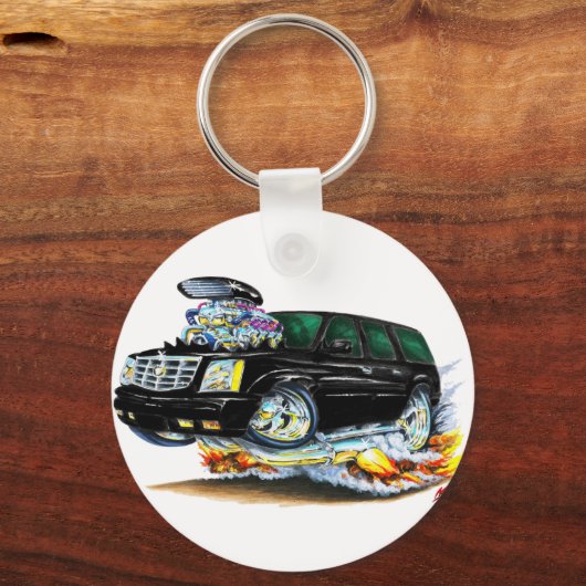 Cadillac Escalade Black Truck Schlüsselanhänger (Vorderseite)