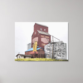 Cadillac Grain Elevator Leinwanddruck