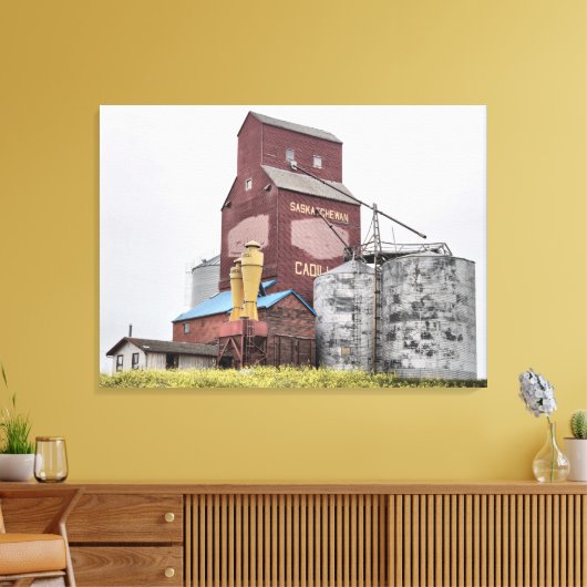 Cadillac Grain Elevator Leinwanddruck (Insitu (Wohnzimmer))