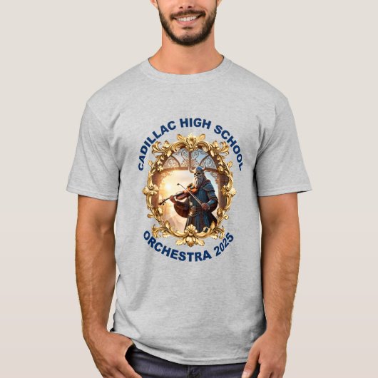 Cadillac High School Orchestra 2025 T-Shirt (Vorderseite)
