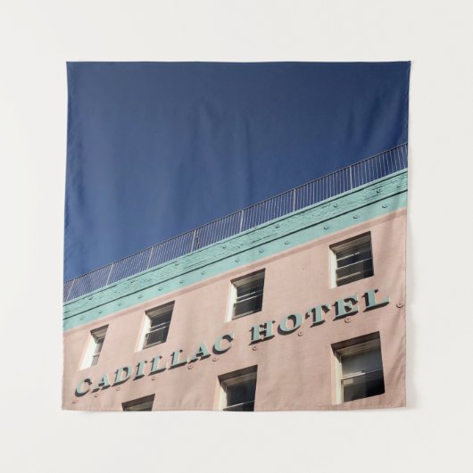 CADILLAC HOTEL BUILDING WANDTEPPICH (Vorderseite)