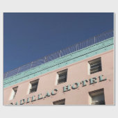 CADILLAC HOTEL GEBÄUDE GESCHENKPAPIER (Flach)