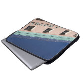 CADILLAC HOTEL GEBÄUDE LAPTOPSCHUTZHÜLLE (Vorne Knopf)