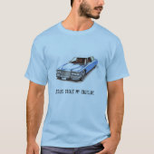 Cadillac, Jesus hat mein Cadillac gestohlen T-Shirt (Vorderseite)