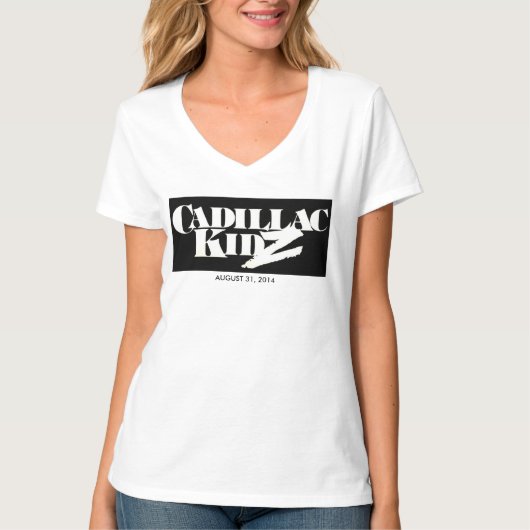 CADILLAC KIDZ am 31. August 2014/Frauen T-Shirt (Vorderseite)