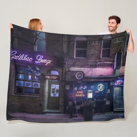 CADILLAC LOUNGE FLEECEDECKE (Beispiel)