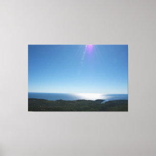 Cadillac Mountain 60" x 40", 1,5", Einzelleinwand Leinwanddruck