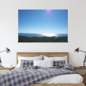 Cadillac Mountain 60" x 40", 1,5", Single Leinwand (Insitu (Schlafzimmer))