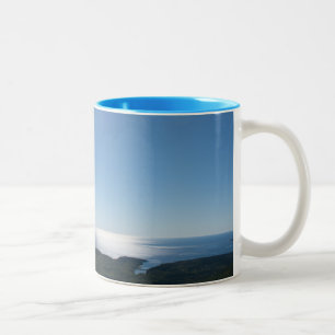 Cadillac Mountain Hellblauer 11 oz Zweifarben-Bech Zweifarbige Tasse