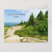 Cadillac Mountain in Acadia Nationalpark in Maine Postkarte (Vorderseite)