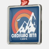 Cadillac Mountain Maine Sun Eagle Ornament Aus Metall (Links)