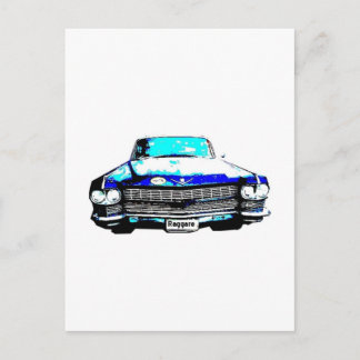 cadillac raggar postkarte