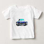 Cadillac raggare Auto Baby T-shirt (Vorderseite)