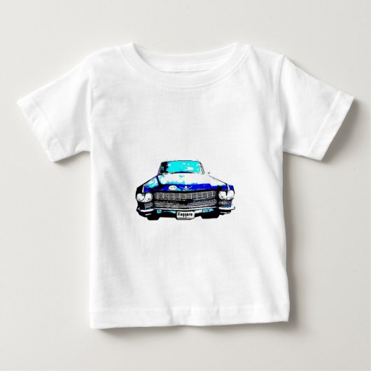 Cadillac raggare Auto Baby T-shirt (Vorderseite)