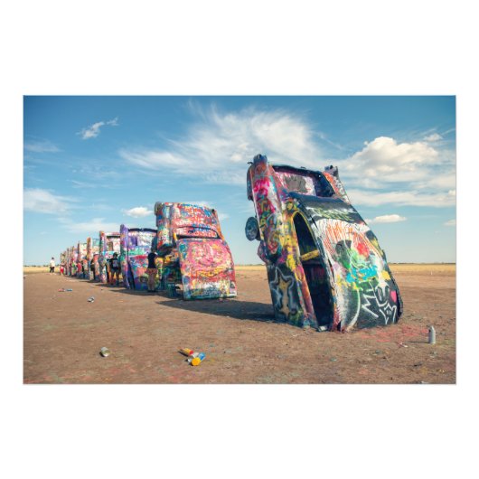 Cadillac Ranch Fotodruck (Vorne)