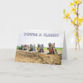 Cadillac-Ranch-Karte Karte (Gelbe Blume)