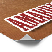 Cadillac Ranch Poster (Ecke)